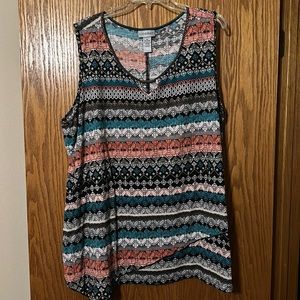 Double layer Sleeveless top